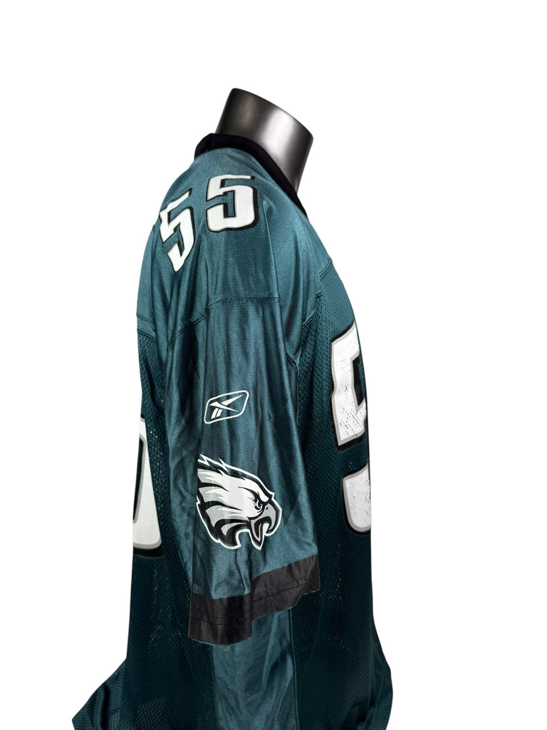 STEWART BRADLEY PHILADELPHIA EAGLES VINTAGE 2000'S REEBOK JERSEY ADULT XL