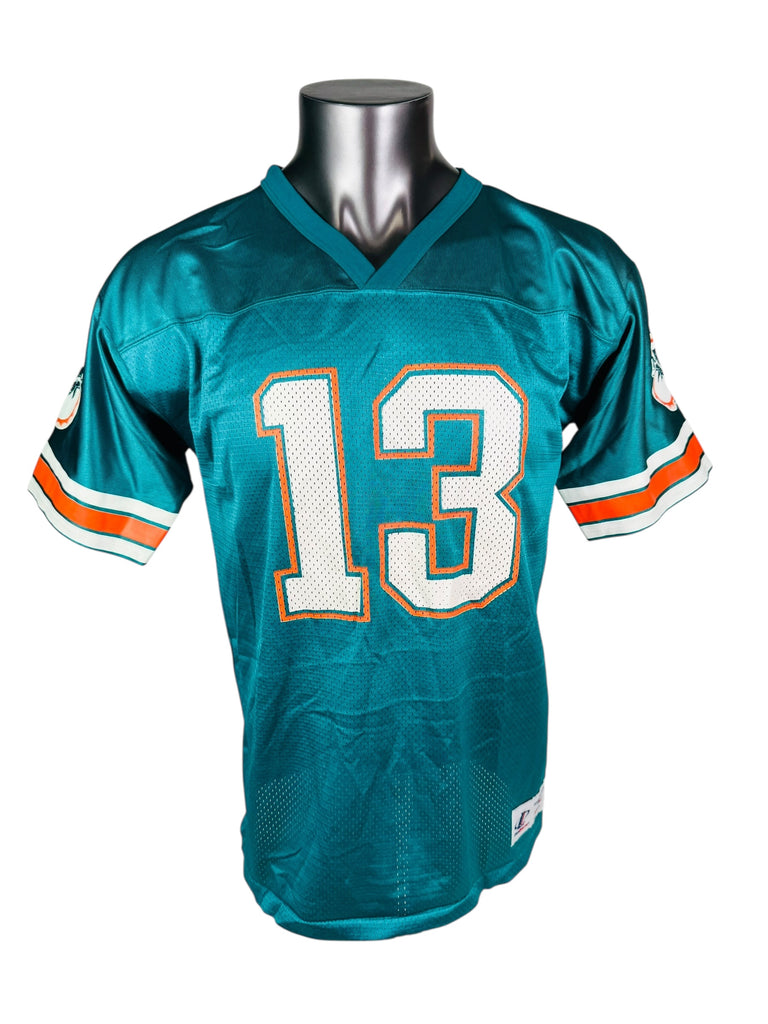 DAN MARINO MIAMI DOLPHINS VINTAGE 1990'S LOGO ATHLETIC JERSEY YOUTH XL