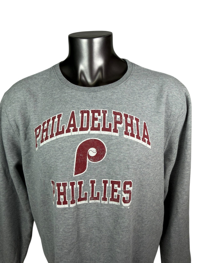 PHILADELPHIA PHILLIES RETRO  CREW-NECK 47' BRAND SWEATSHIRT ADULT 2XL