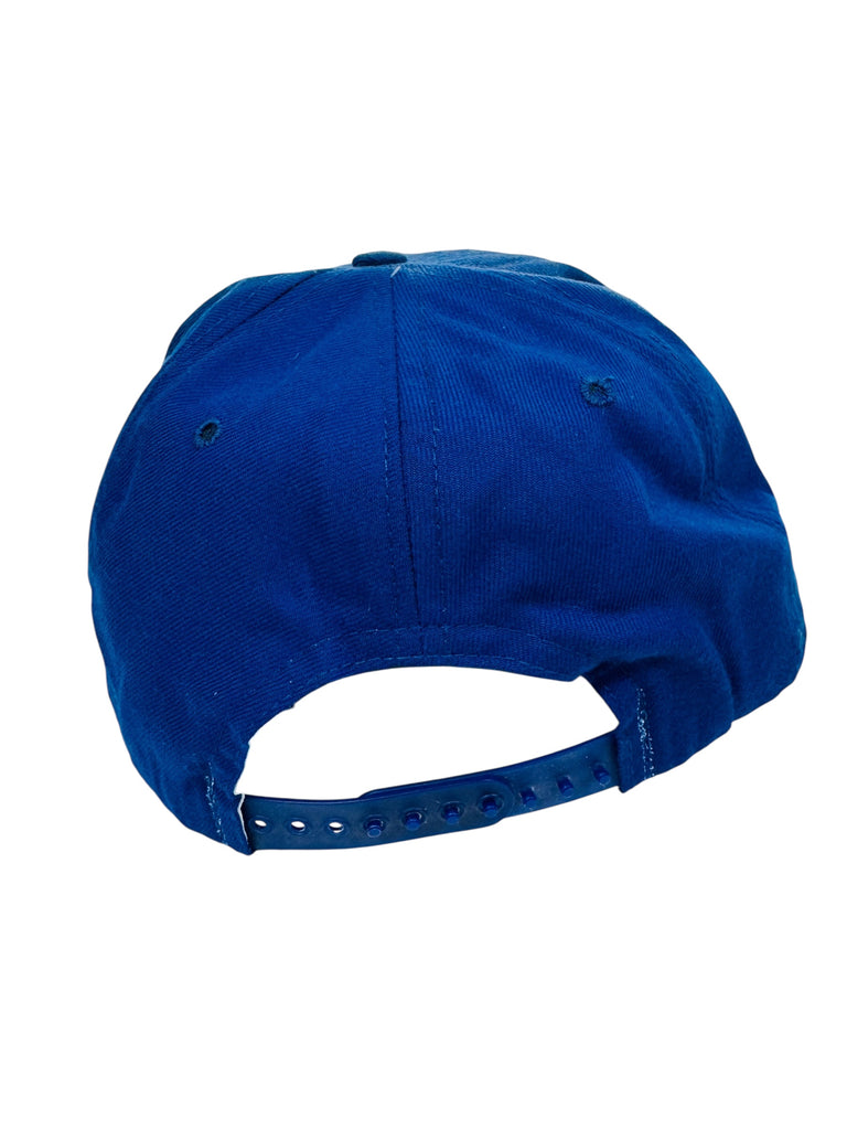 JACKIE ROBINSON VINTAGE 1990'S 50TH ANNIVERSARY BREAKING BARRIERS NEW ERA SNAPBACK ADULT HAT M / L