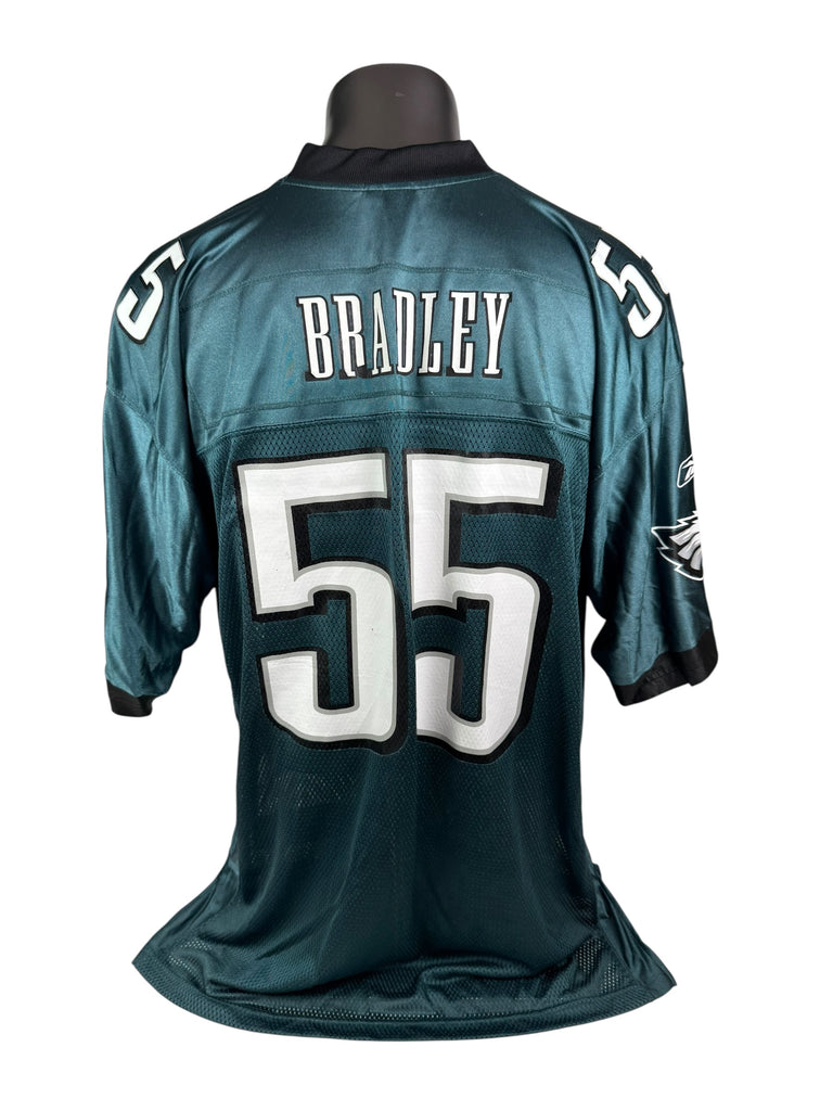 STEWART BRADLEY PHILADELPHIA EAGLES VINTAGE 2000'S REEBOK JERSEY ADULT XL