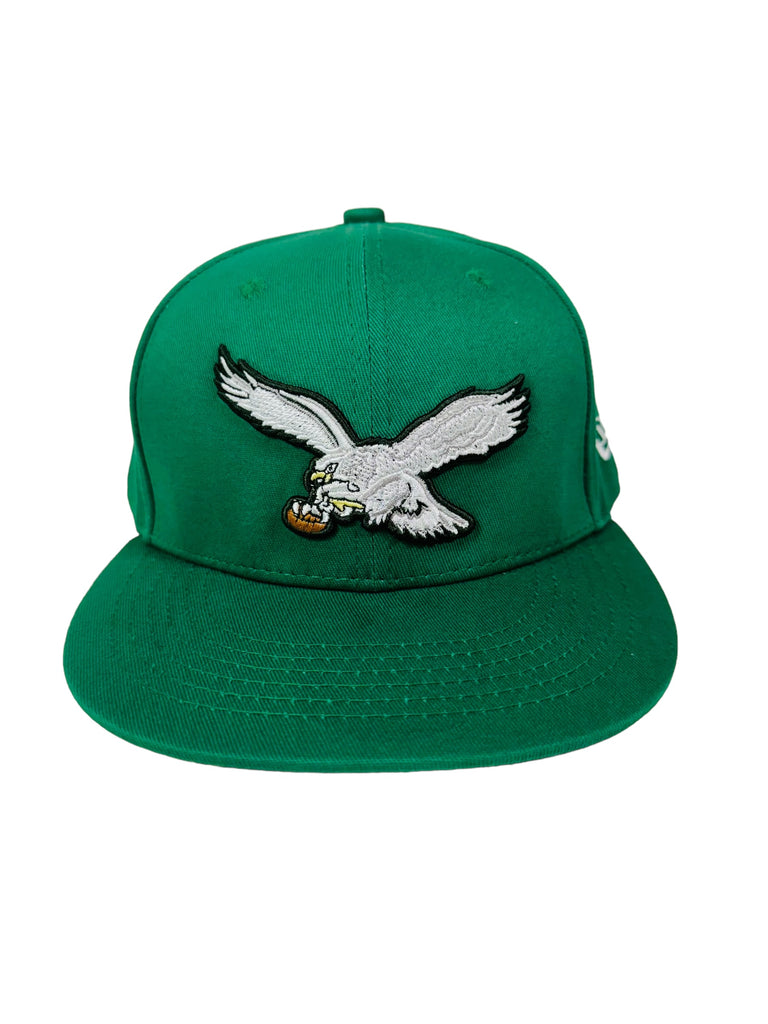 PHILADELPHIA EAGLES RETRO KELLY GREEN NEW ERA SNAPBACK ADULT HAT