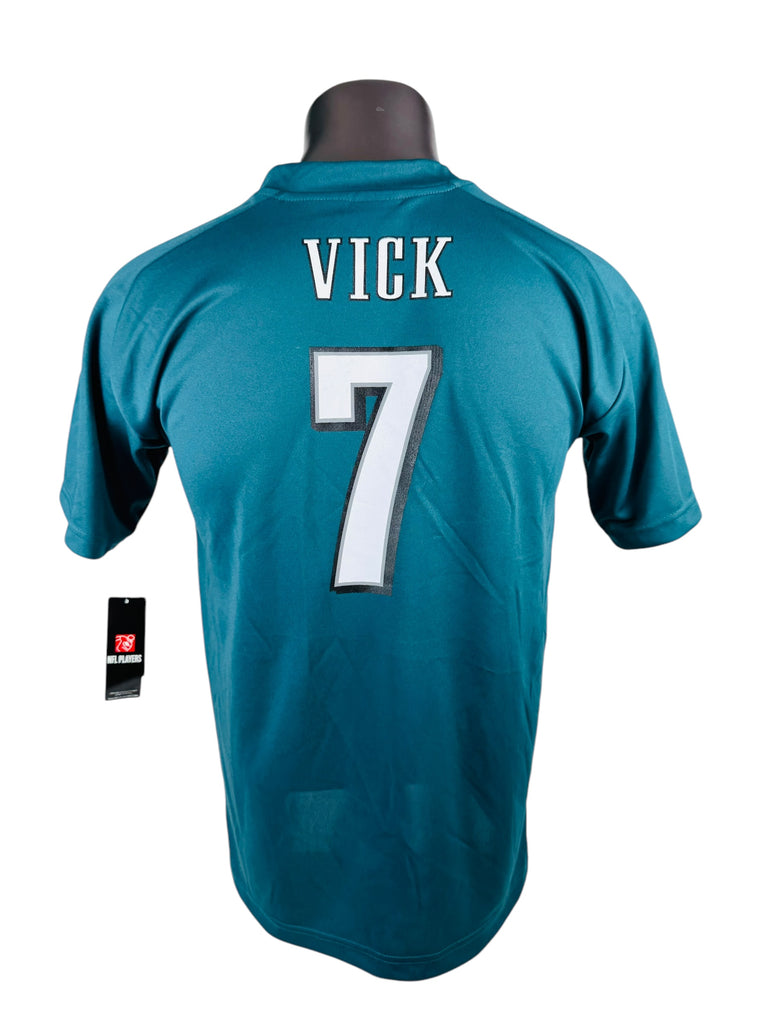 MICHAEL VICK PHILADELPHIA EAGLES VINTAGE 2010 NFL TEAM APPAREL JERSEY YOUTH XL