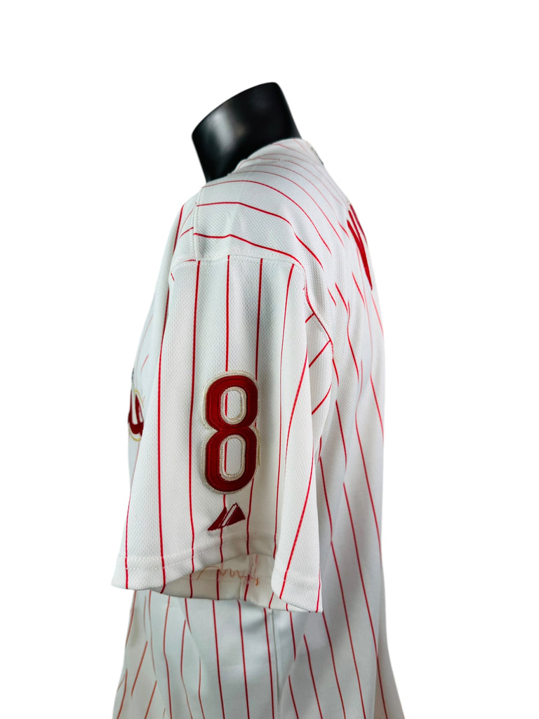 SHANE VICTORINO PHILADELPHIA PHILLIES VINTAGE 2000'S MLB MAJESTIC AUTHENTIC JERSEY ADULT 52