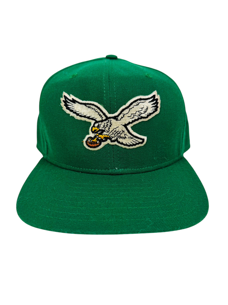 PHILADELPHIA EAGLES VINTAGE 1990'S NEW ERA SNAPBACK ADULT HAT M / L