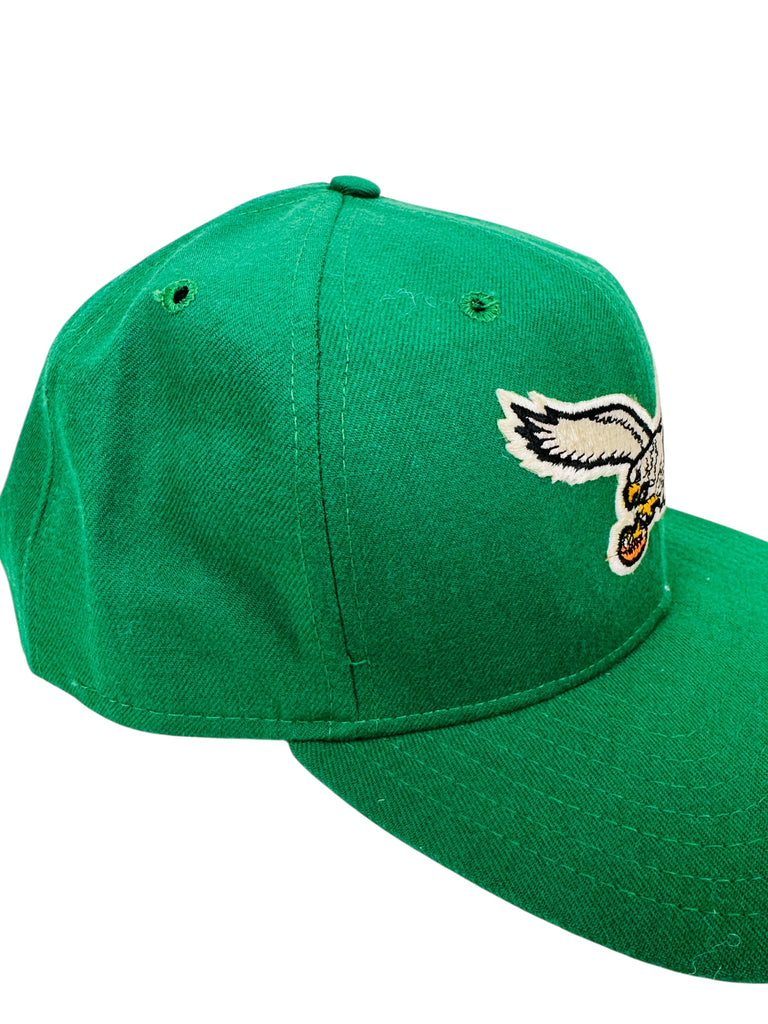 PHILADELPHIA EAGLES VINTAGE 1990'S NEW ERA SNAPBACK ADULT HAT M / L