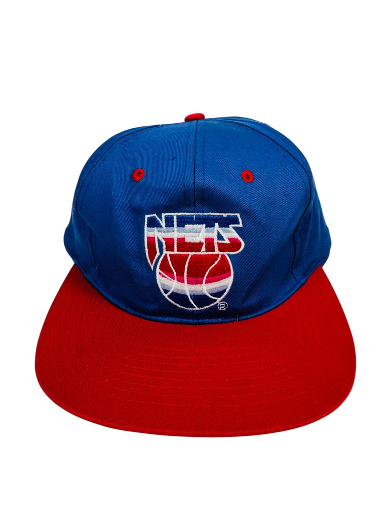 NEW JERSEY NETS VINTAGE 1990'S DREW PEARSON SNAPBACK ADULT HAT