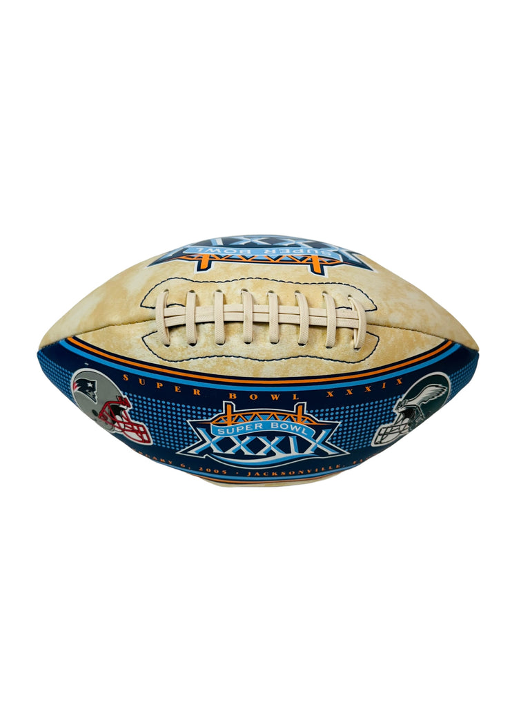 DONOVAN MCNABB PHILADELPHIA EAGLES SUPER BOWL XXXIX 39 SIGNED COMMEMORATIVE FOTOBALL FOOTBALL