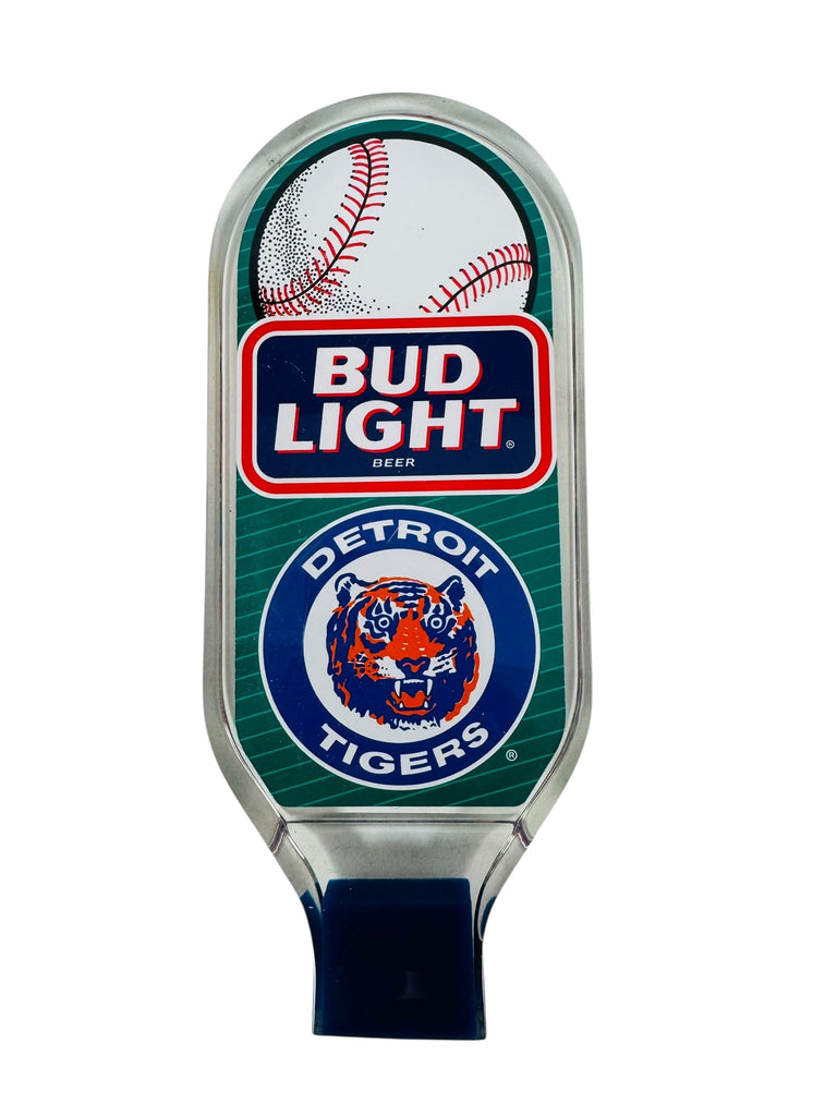 DETROIT TIGERS VINTAGE 1990'S BUD LIGHT BEER TAP HANDLE