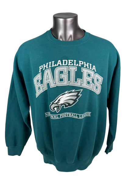 PHILADELPHIA EAGLES VINTAGE 1990'S LEE SPORT CREW-NECK SWEATSHIRT ADULT XL