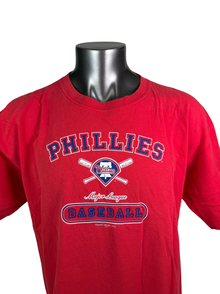 PHILADELPHIA PHILLIES VINTAGE 2000'S MAJESTIC  T-SHIRT ADULT 2XL