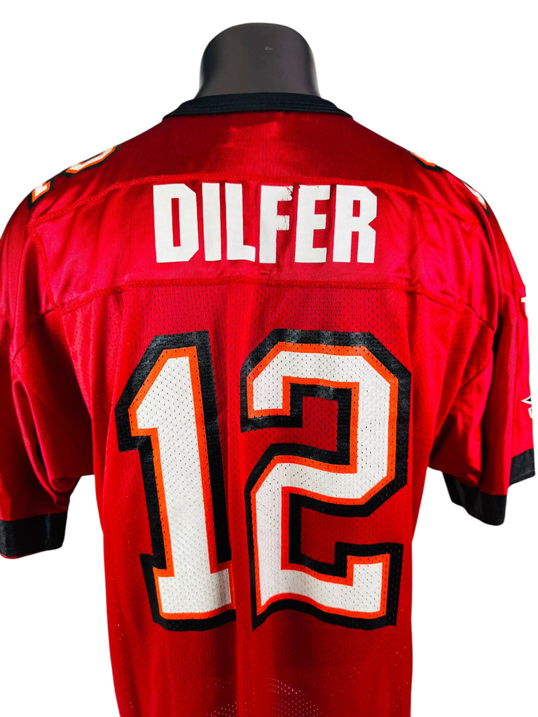 TRENT DILFER TAMPA BAY BUCCANEERS VINTAGE 1990'S WILSON JERSEY ADULT 54