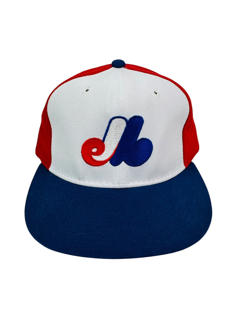 MONTREAL EXPOS VINTAGE 1990'S NEW ERA DIAMOND COLLECTION FITTED ADULT HAT 7