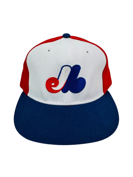 MONTREAL EXPOS VINTAGE 1990'S NEW ERA DIAMOND COLLECTION FITTED ADULT HAT 7