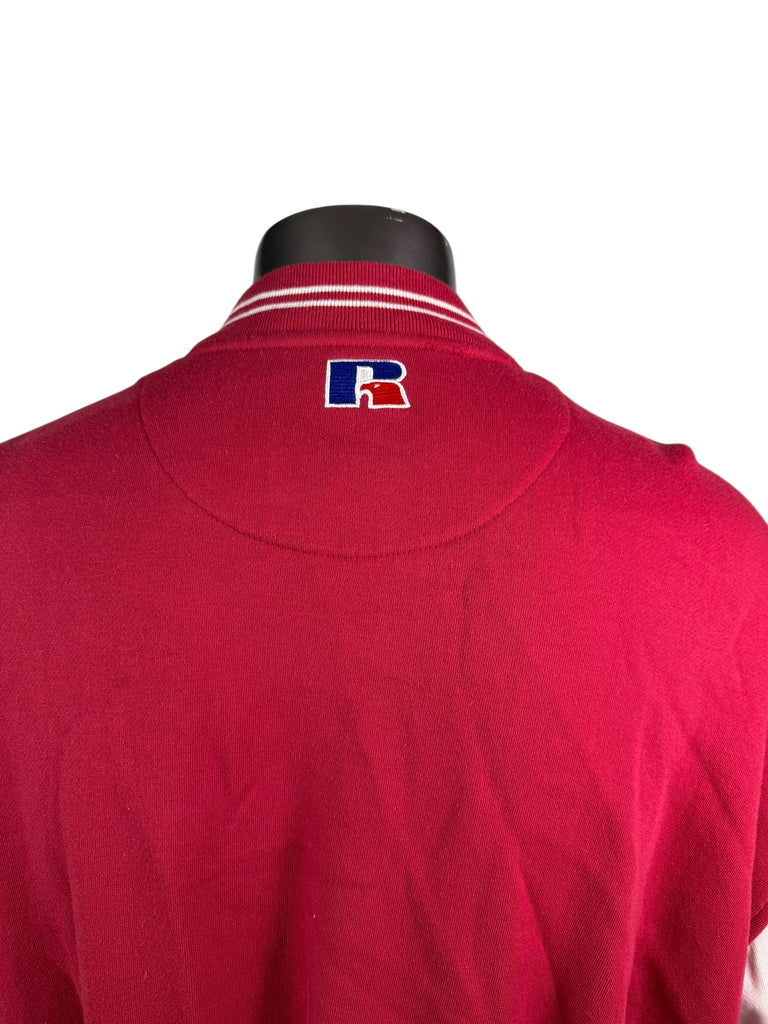 PHILADELPHIA PHILLIES VINTAGE 2000'S MAJESTIC LIGHT-WEIGHT ZIP-UP JACKET ADULT LARGE