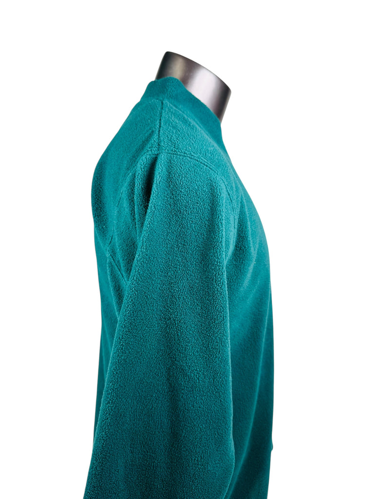 PHILADELPHIA EAGLES VINTAGE 2000'S V-NECK PULL-OVER FLEECE ADULT MEDIUM