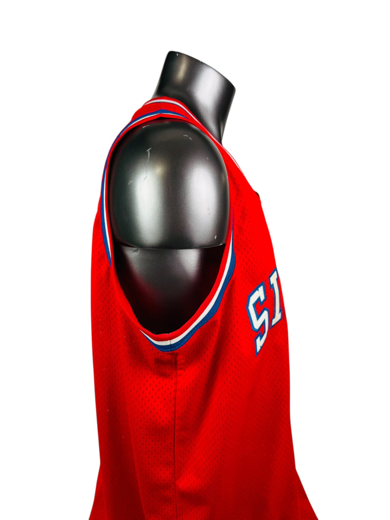 ALLEN IVERSON PHILADELPHIA SIXERS VINTAGE RETRO 2000'S NIKE JERSEY ADULT XL