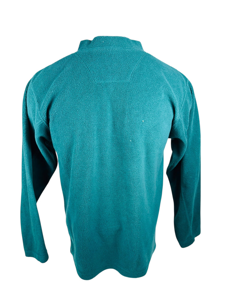 PHILADELPHIA EAGLES VINTAGE 2000'S V-NECK PULL-OVER FLEECE ADULT MEDIUM
