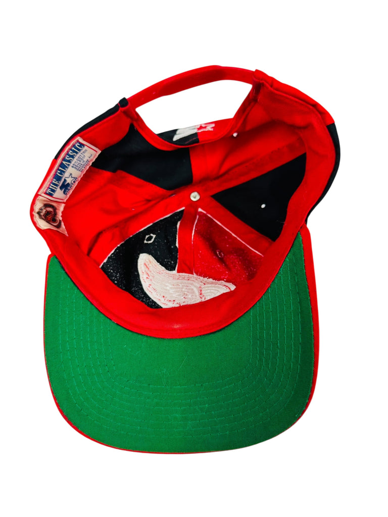 DETROIT RED WINGS VINTAGE 1990'S STARTER SNAPBACK ADULT HAT