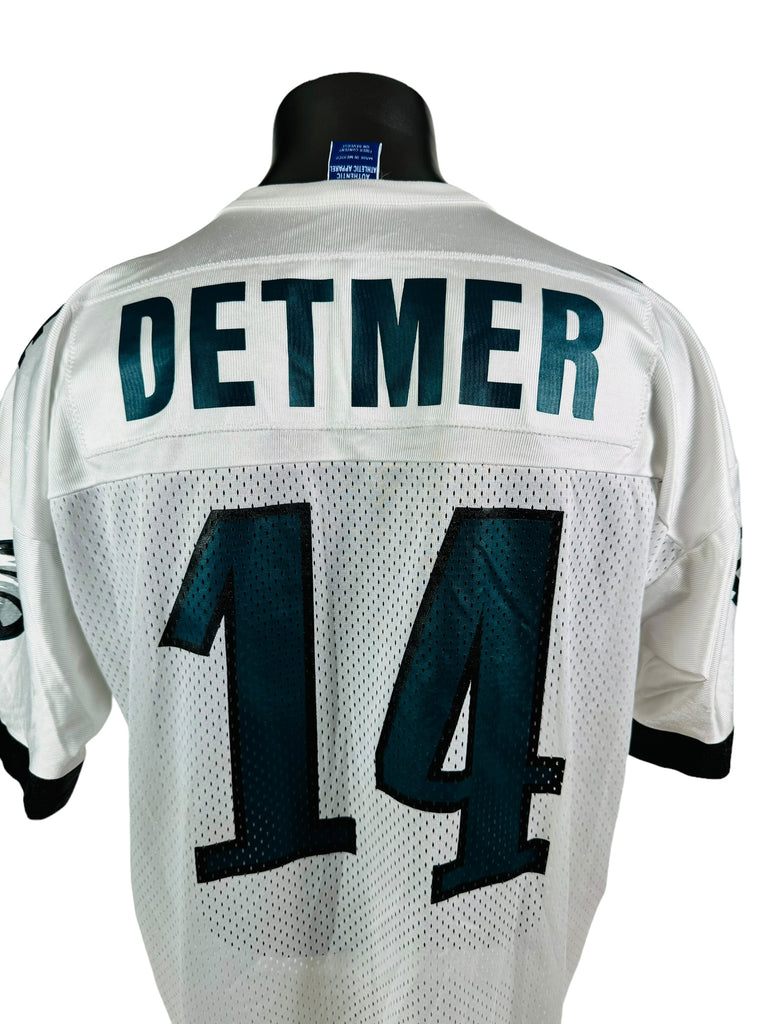 TY DETMER PHILADELPHIA EAGLES VINTAGE 1990'S CHAMPION JERSEY ADULT 52