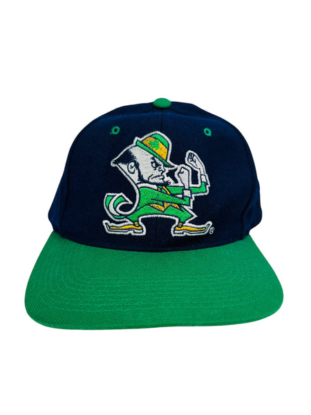 UNIVERSITY OF NOTRE DAME FIGHTING IRISH VINTAGE 1990'S SNAPBACK ADULT HAT