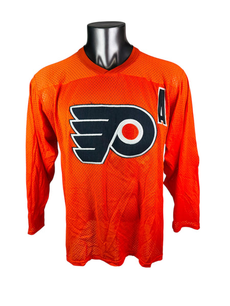 MARK HOWE PHILADELPHIA FLYERS VINTAGE 1980'S PRACTICE STYLE JERSEY ADULT LARGE