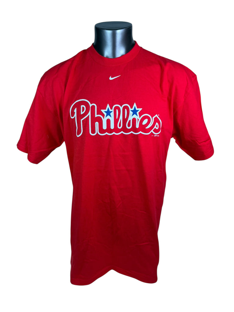 PHILADELPHIA PHILLIES VINTAGE 2000'S TEAM NIKE T-SHIRT ADULT XL