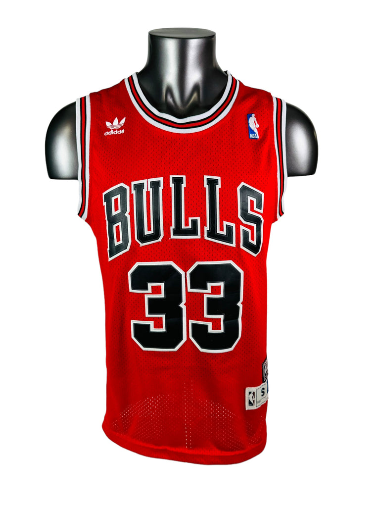 SCOTTIE PIPPEN CHICAGO BULLS RETRO 2000'S HARDWOOD CLASSICS ADIDAS JERSEY ADULT SMALL