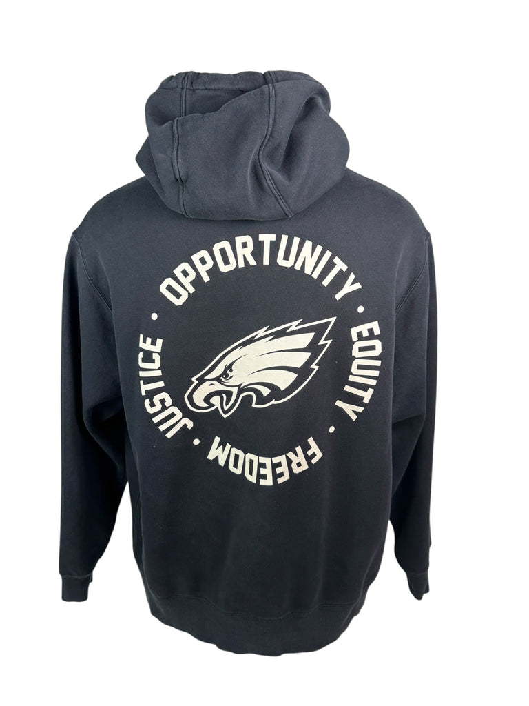 PHILADELPHIA EAGLES TEAM ISSUED NIKE INSPIRE CHANGE HOODIE SWEATSHIRT ADULT XL