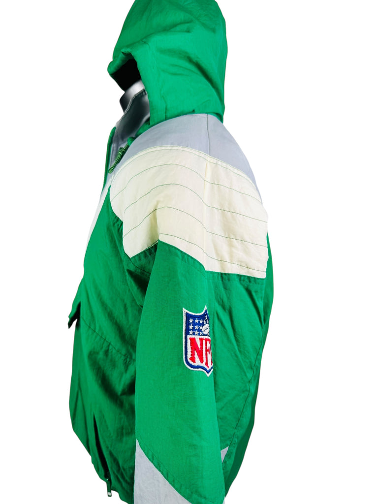 PHILADELPHIA EAGLES VINTAGE 1990'S STARTER  PRO LINE PULL-OVER WINTER JACKET ADULT XL
