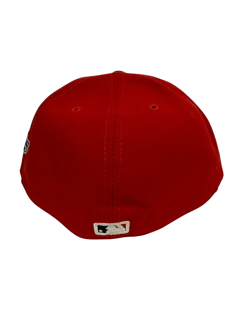PHILADELPHIA PHILLIES VINTAGE 2008 WORLD SERIES NEW ERA FITTED ADULT HAT 7 5/8