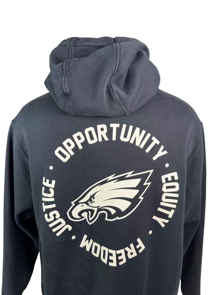PHILADELPHIA EAGLES TEAM ISSUED NIKE INSPIRE CHANGE HOODIE SWEATSHIRT ADULT XL
