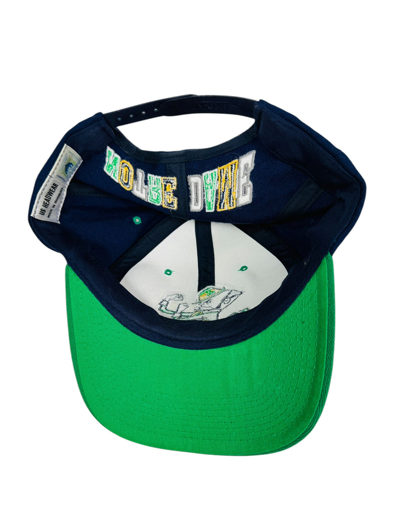 UNIVERSITY OF NOTRE DAME FIGHTING IRISH VINTAGE 1990'S SNAPBACK ADULT HAT