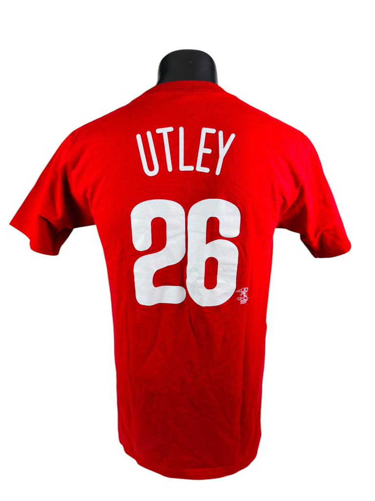 CHASE UTLEY PHILADELPHIA PHILLIES VINTAGE 2000'S ADULT JERSEY T-SHIRT LARGE