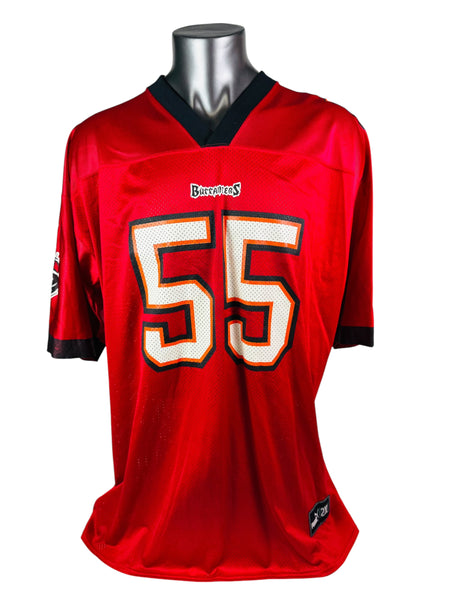 DERRICK BROOKS TAMPA BAY BUCCANEERS VINTAGE 1990'S PUMA JERSEY ADULT 2XL