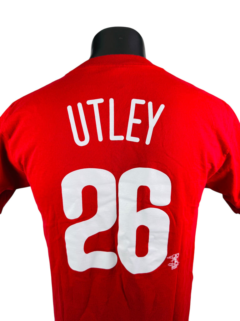 CHASE UTLEY PHILADELPHIA PHILLIES VINTAGE 2000'S ADULT JERSEY T-SHIRT LARGE