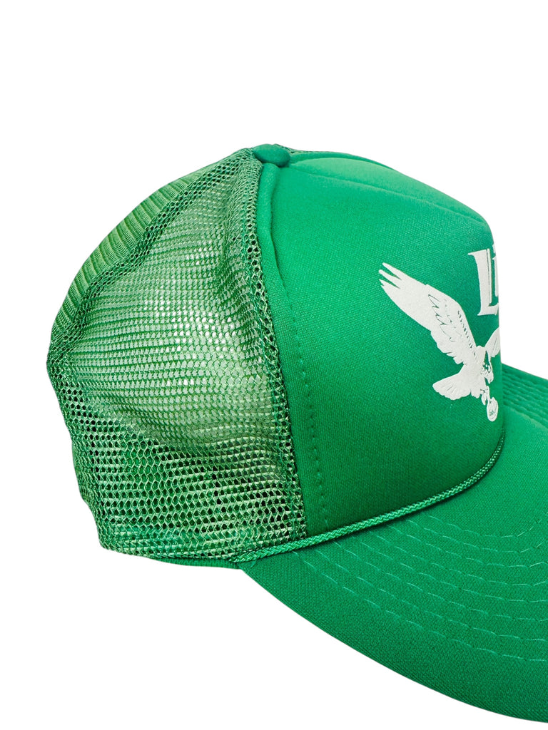 PHILADELPHIA EAGLES VINTAGE 1980'S MILLER LITE MESH SNAPBACK ADULT HAT