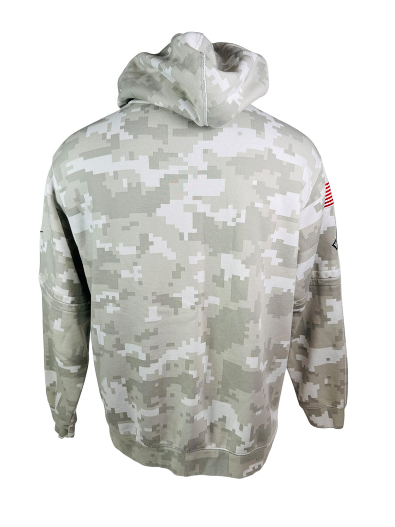 PHILADELPHIA EAGLES TEAM ISSUED NIKE MILITARY SALUTE TO SERVICE  HOODIE SWEATSHIRT ADULT XL
