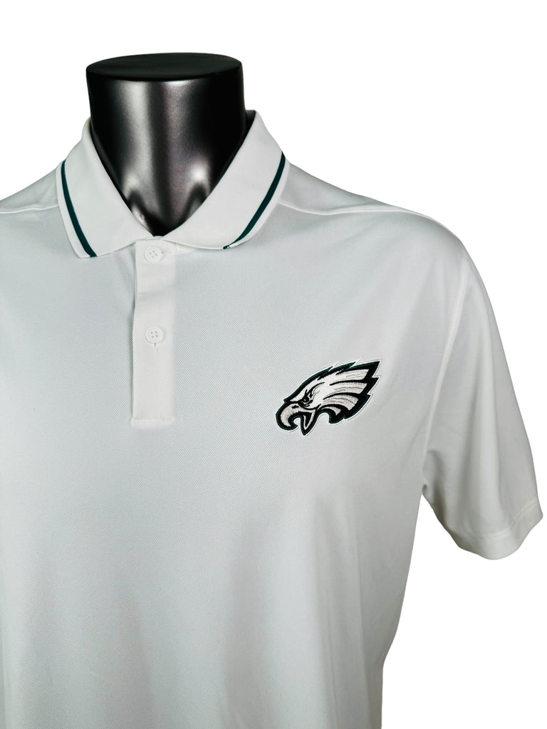 PHILADELPHIA EAGLES TEAM ISSUED NIKE DRI-FIT GOLF SHIRT ADULT XL