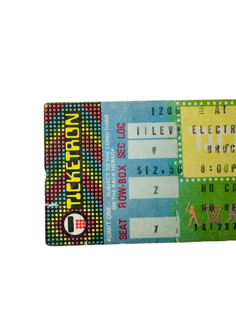 BRUCE SPRINGSTEEN VINTAGE 1980 PHILADELPHIA SPECTRUM TICKET 12/6/80