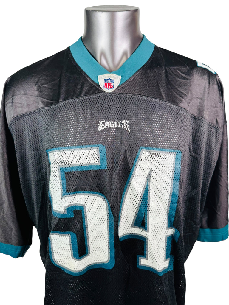 JEREMIAH TROTTER PHILADELPHIA EAGLES VINTAGE 2000'S REEBOK JERSEY ADULT 2XL