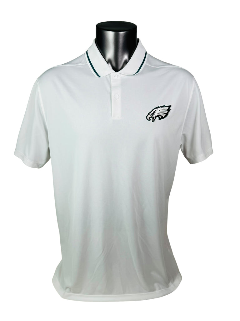 PHILADELPHIA EAGLES TEAM ISSUED NIKE DRI-FIT GOLF SHIRT ADULT XL