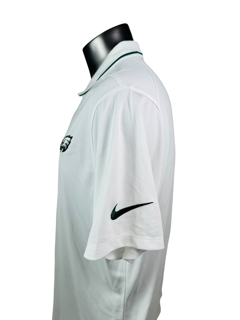 PHILADELPHIA EAGLES TEAM ISSUED NIKE DRI-FIT GOLF SHIRT ADULT XL