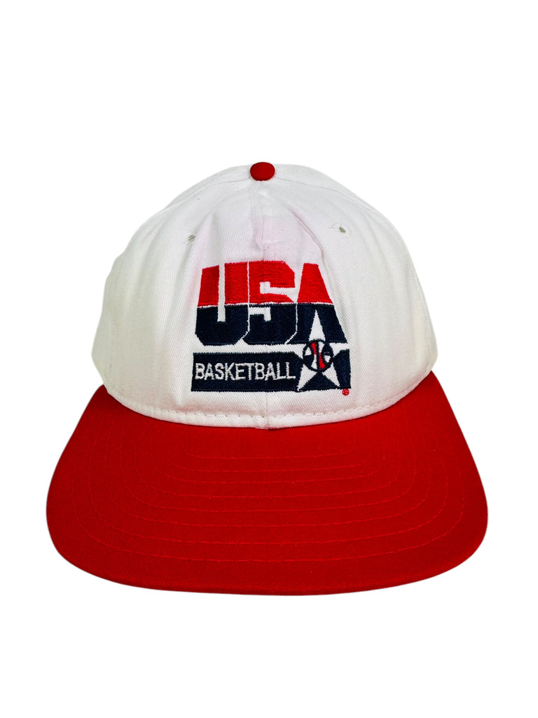 USA DREAM TEAM VINTAGE 1992 OLYMPICS BASKETBALL AJD SNAPBACK ADULT HAT