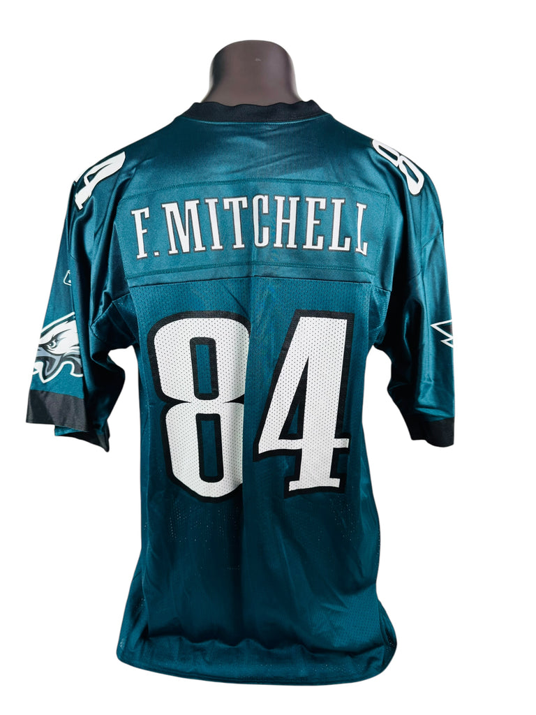 FREDDIE MITCHELL PHILADELPHIA EAGLES VINTAGE 2000'S  REEBOK JERSEY ADULT XL