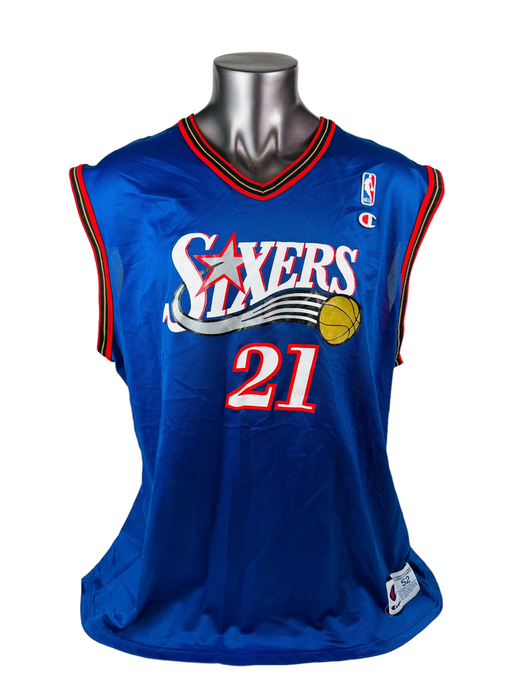 Old Sixers Jersey New LARRY HUGHES PHILADELPHIA SIXERS