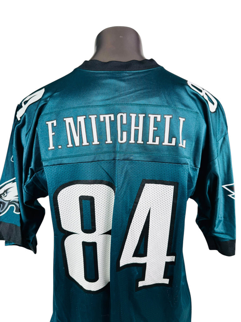 FREDDIE MITCHELL PHILADELPHIA EAGLES VINTAGE 2000'S  REEBOK JERSEY ADULT XL