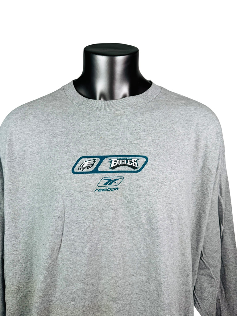PHILADELPHIA EAGLES VINTAGE 2000'S REEBOK LONG-SLEEVE T-SHIRT ADULT 4XL