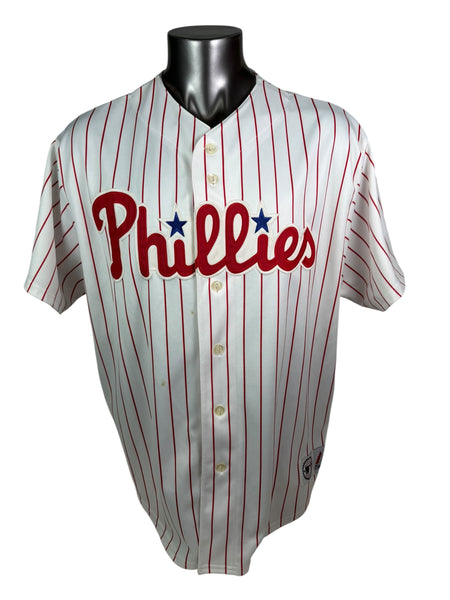 JIM THOME PHILADELPHIA PHILLIES VINTAGE 2000'S MAJESTIC AUTHENTIC JERSEY ADULT 2XL