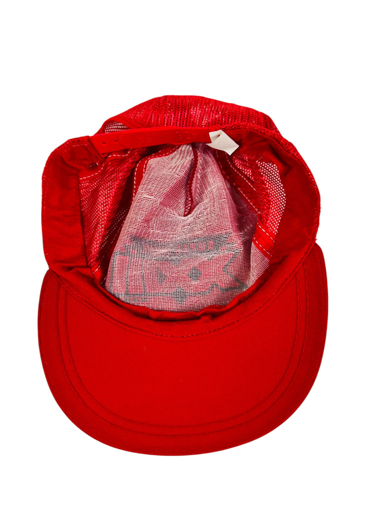 SAN FRANCISCO 49ERS CINCINNATI BENGALS VINTAGE 1989 SUPER BOWL XXIII MESH SNAPBACK ADULT HAT